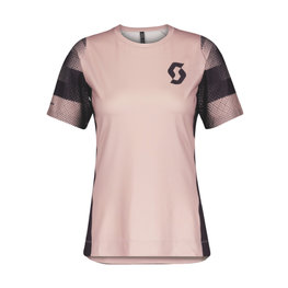 SCOTT Kurzarm Fahrradtrikot - TRAIL VERTIC LADY - Lila/Rosa