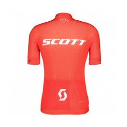 SCOTT Kurzarm Fahrradtrikot - RC PRO SS - Weiß/Rot