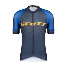SCOTT Kurzarm Fahrradtrikot - RC PRO SS - Orange/Blau
