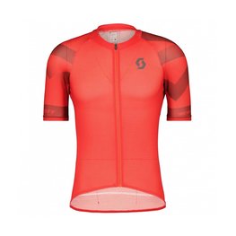 SCOTT Kurzarm Fahrradtrikot - RC PREMIUM CLIMBER - Grau/Rot