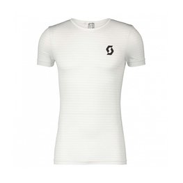 SCOTT Kurzarm Fahrrad-Shirt - CARBON - Weiß