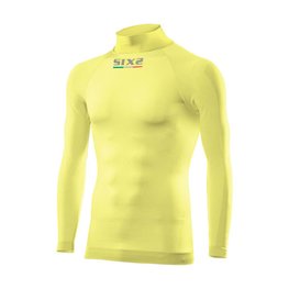SIX2 Langarm Fahrrad-Shirt - TS3 II - Gelb