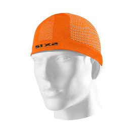 SIX2 Fahrradmütze - SCX - Orange