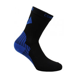 SIX2 Klassische Fahrradsocken - ACTIVE - Schwarz/Blau