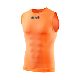SIX2 Fahrrad-Muskelshirt - SMX C - Orange