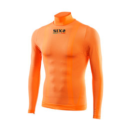 SIX2 Langarm Fahrrad-Shirt - TS3 C - Orange