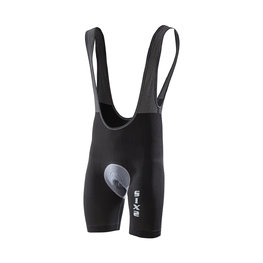 SIX2 Fahrrad-Boxershorts - SLP3 2S - Grau/Schwarz