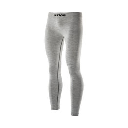 SIX2 Lange Radunterhose - PNX MERINOS - Grau