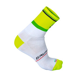 SPORTFUL Klassische Fahrradsocken - GRUPPETTO PRO 12 - Gelb/Weiß