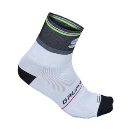SPORTFUL Klassische Fahrradsocken - GRUPPETTO PRO 12 - Grau/Weiß