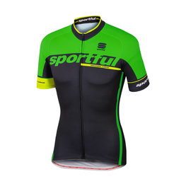 SPORTFUL Kurzarm Fahrradtrikot - SC TEAM - Schwarz/Grün