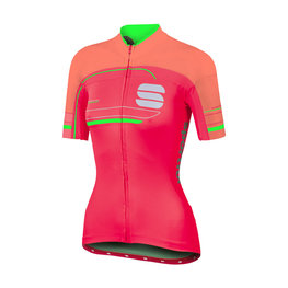 SPORTFUL Kurzarm Fahrradtrikot - GRUPPETTO PRO LADY - Rosa