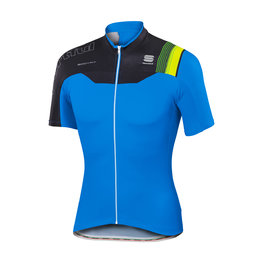 SPORTFUL Kurzarm Fahrradtrikot - BODYFIT PRO TEAM - Schwarz/Blau