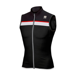 SPORTFUL Ärmelloses Fahrradtrikot - PISTA - Schwarz/Weiß