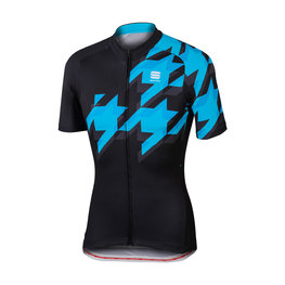 SPORTFUL Kurzarm Fahrradtrikot - FUGA - Schwarz/Blau