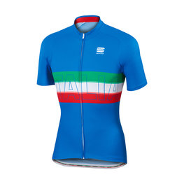 SPORTFUL Kurzarm Fahrradtrikot - ITALIA - Blau