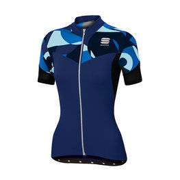 SPORTFUL Kurzarm Fahrradtrikot - PRIMAVERA LADY - Blau