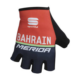 SPORTFUL Fingerlose Fahrradhandschuhe - BAHRAIN MERIDA 2017 - Schwarz/Rot