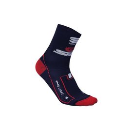 SPORTFUL Klassische Fahrradsocken - BAHRAIN MERIDA 2018 - Rot/Blau