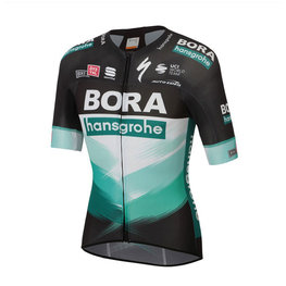 SPORTFUL Kurzarm Fahrradtrikot - BORA HANSGROHE 2020 - Schwarz/Grün