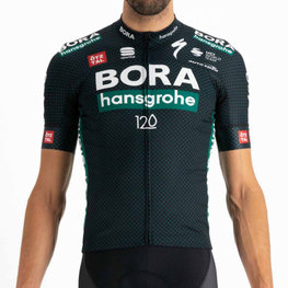 SPORTFUL Kurzarm Fahrradtrikot - BORA HANSGROHE 2021 - Grün/Grau