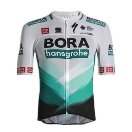 SPORTFUL Kurzarm Fahrradtrikot - BORA HANSGROHE 2021 - Grün/Grau