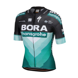 SPORTFUL Kurzarm Fahrradtrikot - BORA HANSGROHE 2019 - Grün/Schwarz