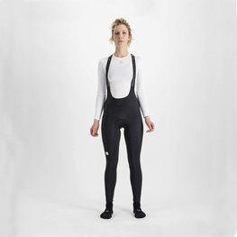 SPORTFUL Lange Fahrradhose mit Trägern - CLASSIC W LADY - Schwarz