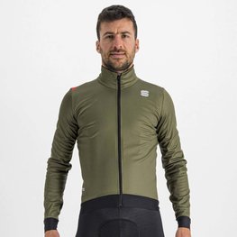 SPORTFUL Winddichte Fahrradjacke - FIANDRE PRO MEDIUM - Grün/Schwarz