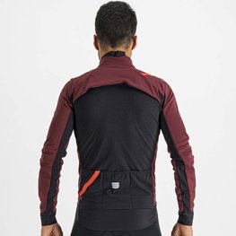 SPORTFUL Winddichte Fahrradjacke - FIANDRE PRO MEDIUM - Rot/Schwarz
