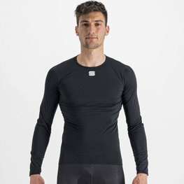 SPORTFUL Langarm Fahrrad-Shirt - MIDWEIGHT LAYER - Schwarz
