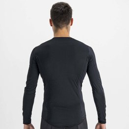 SPORTFUL Langarm Fahrrad-Shirt - MIDWEIGHT LAYER - Schwarz