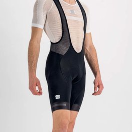SPORTFUL Kurze Fahrradhose mit Trägern - NEO - Schwarz