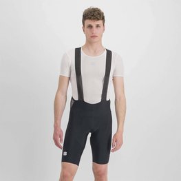 SPORTFUL Kurze Fahrradhose mit Trägern - CLASSIC - Schwarz