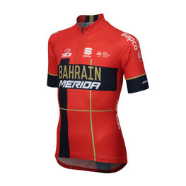 SPORTFUL Kurzarm Fahrradtrikot - B. MERIDA 2019 KIDS  - Rot/Blau