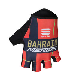 SPORTFUL Fingerlose Fahrradhandschuhe - BAHRAIN MERIDA 2019 - Rot/Blau