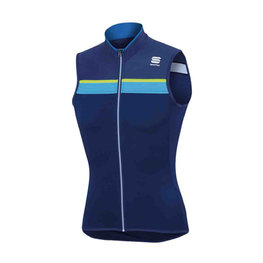 SPORTFUL Ärmelloses Fahrradtrikot - PISTA - Gelb/Blau