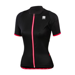 SPORTFUL Kurzarm Fahrradtrikot - LUNA LADY - Schwarz/Rosa