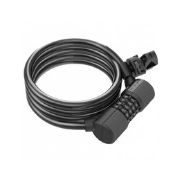 SYNCROS Fahrradschloss - MASSET COIL LOCK - Schwarz