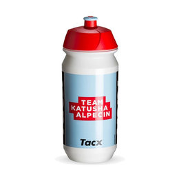 TACX Fahrrad-Wasserflasche - KATUSHA 2019 500 ml - Hellblau/Rot