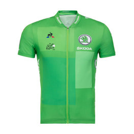 Kurzarm Fahrradtrikot - TOUR DE FRANCE 2018 - Grün