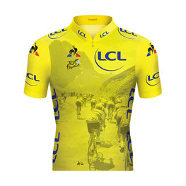 Kurzarm Fahrradtrikot - TOUR DE FRANCE 2019 - Gelb