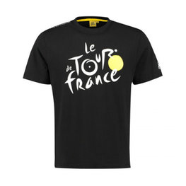TDF Kurzarm Fahrrad-Shirt - - black - Schwarz