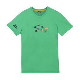 TDF Kurzarm Fahrrad-Shirt - KIDS GRAPHIC - Grün
