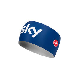 CASTELLI Fahrradstirnband - TEAM SKY 2019 VIVA - Schwarz