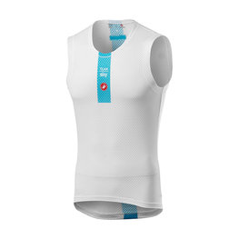 CASTELLI Ärmelloses Fahrrad-Shirt - TEAM SKY 2019 - Weiß