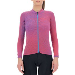 UYN Langarm Fahrradtrikot für den Winter - SPECTRE LADY WINTER - Rosa