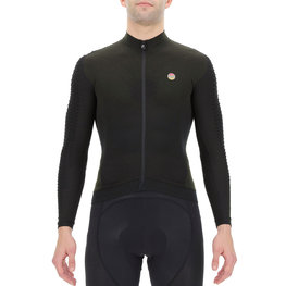UYN Langarm Fahrradtrikot für den Winter - AIRWING WINTER - Schwarz