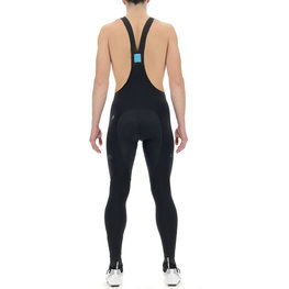 UYN Lange Fahrradhose mit Trägern - RIDEMILES WINTER - Schwarz