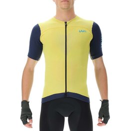 UYN Kurzarm Fahrradtrikot - BIKING GARDA - Gelb/Blau